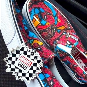 Spider-Man X VANS sz 9